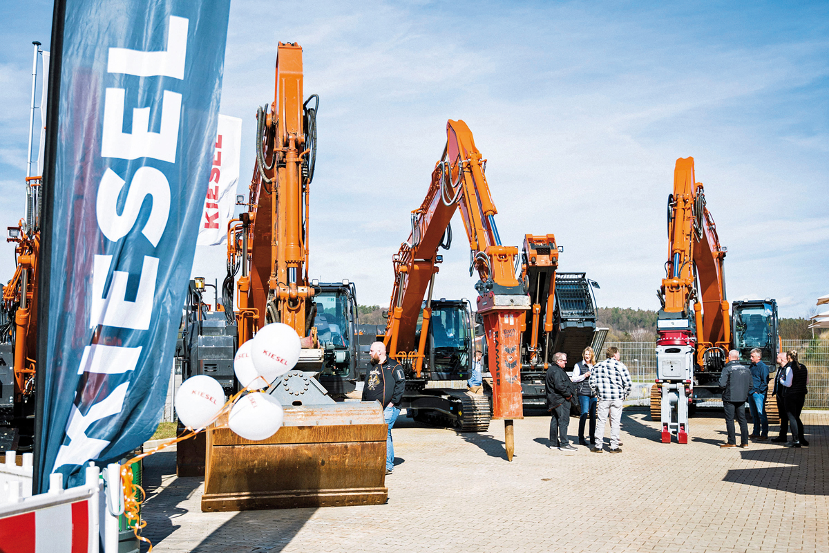 Kiesel nun auch in Nordhessen: Neue Niederlassung in Homberg/Efze