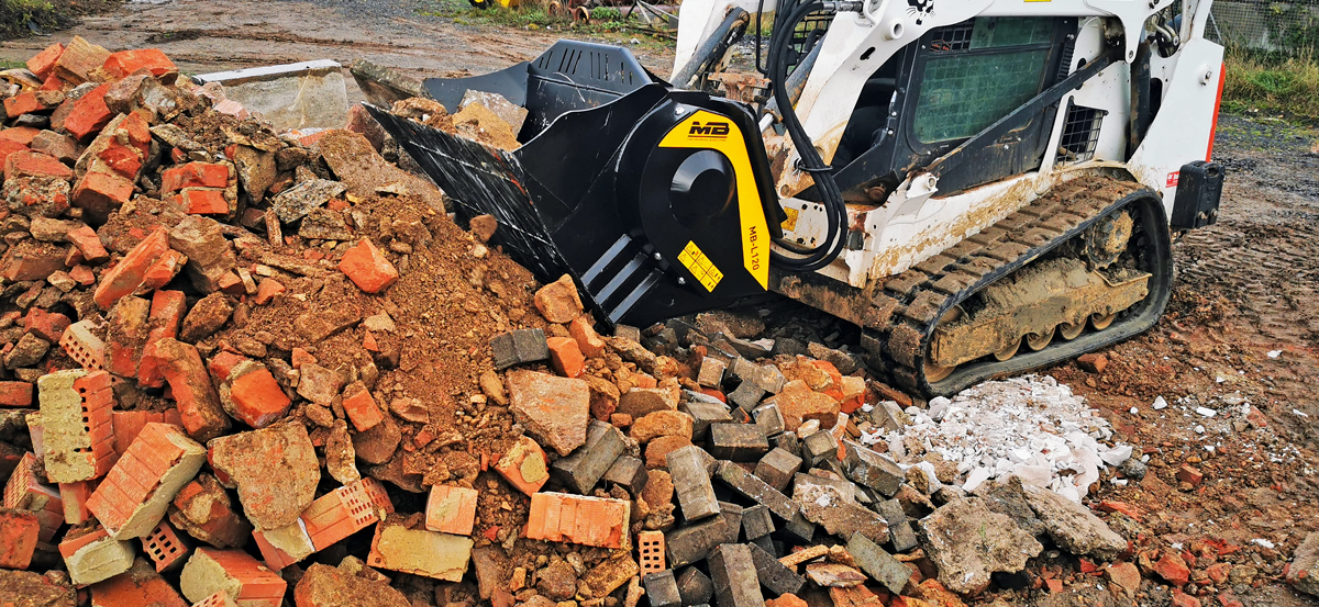 Bauschutt lokal aufbereiten