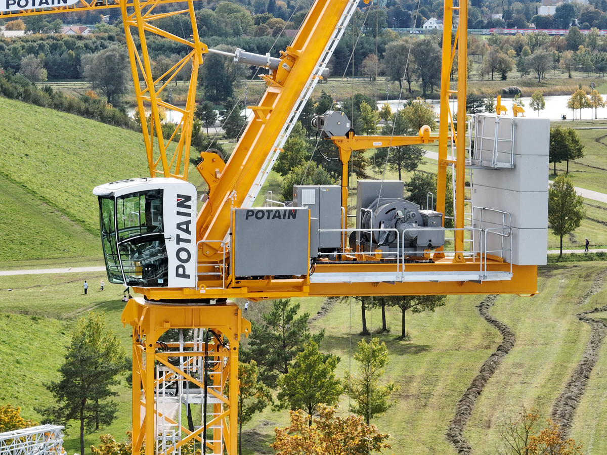 Neue Generation an Turmdrehkranen