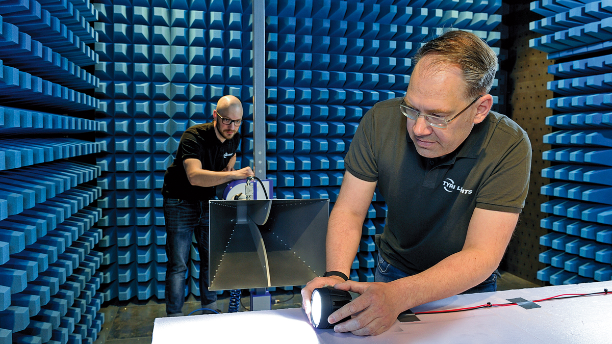 EMV-getestete LED-Scheinwerfer