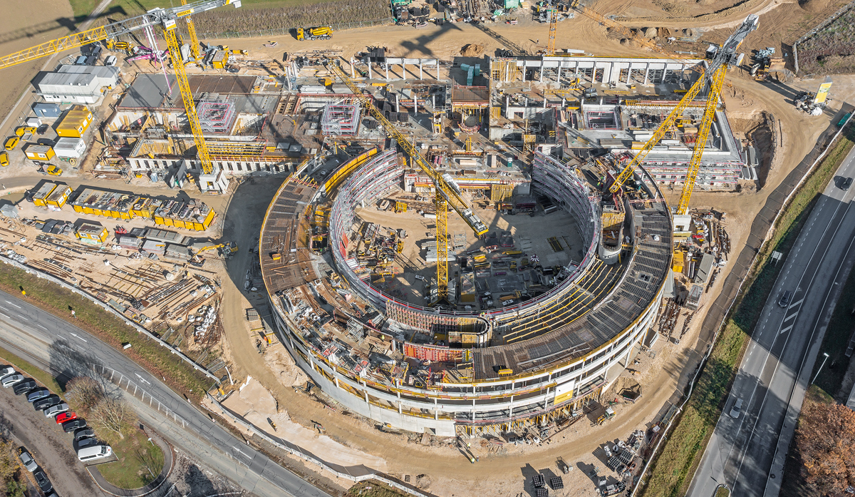 Eine runde Sache: Moderner Schulbau ohne Verzögerungen errichtet