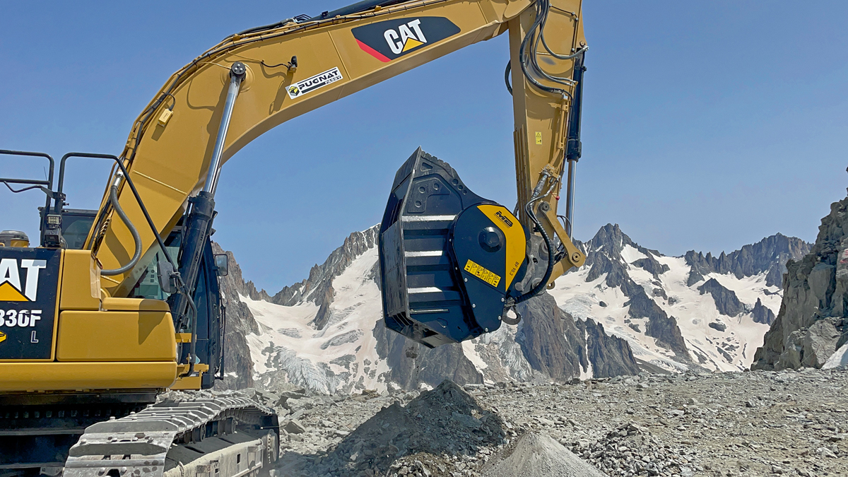 Wenn der Berg nicht zum Anbaugerät kommt, … 