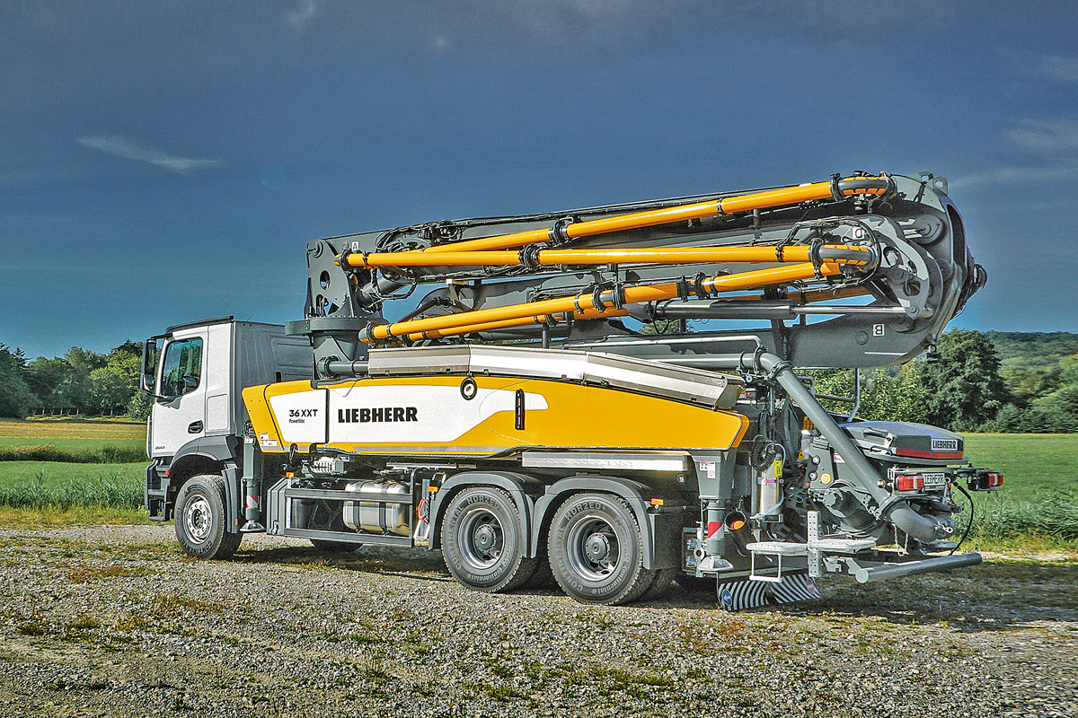 Optimierung von Betonpumpen-Fahrzeugen