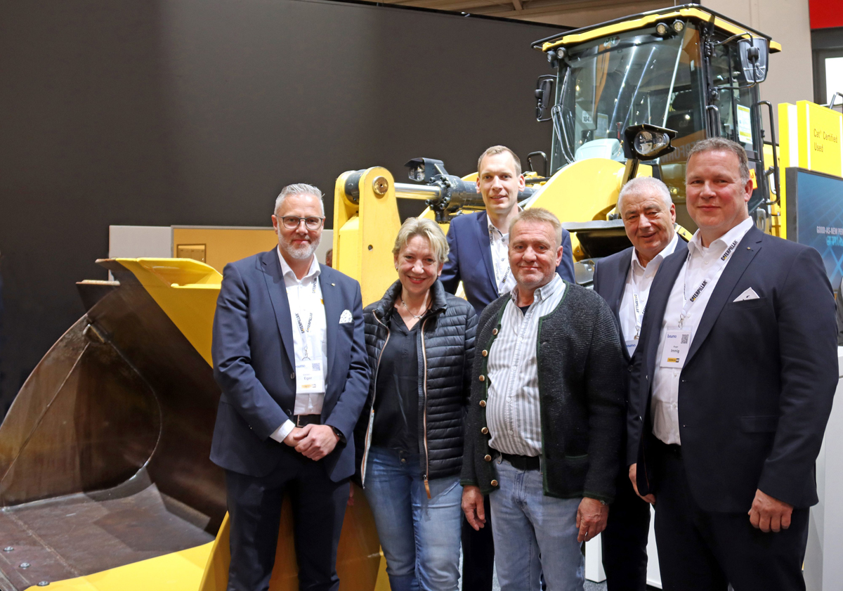 Patina in neuem Glanz: CCU-Gütesiegel für gebrauchten Cat Radlader 950M 