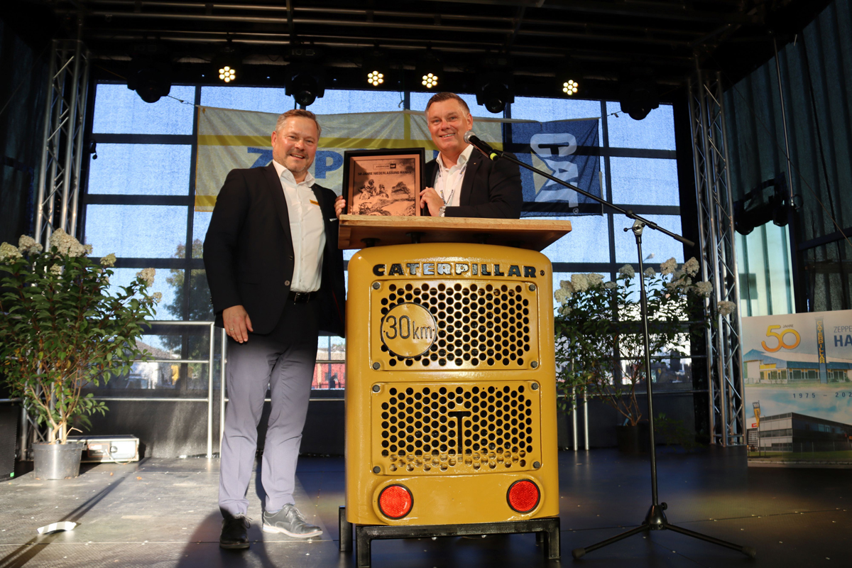 Zeppelin Niederlassung Hanau feiert 50-jähriges Jubiläum 