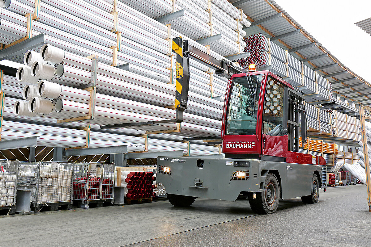 Neuer Lieferant für Seitenstapler:Beutlhauser und Baumann starten Partnerschaft