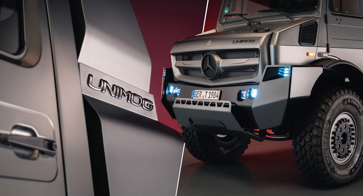 Mercedes-Benz Special Trucks präsentiert neuen Luxus-Unimog 