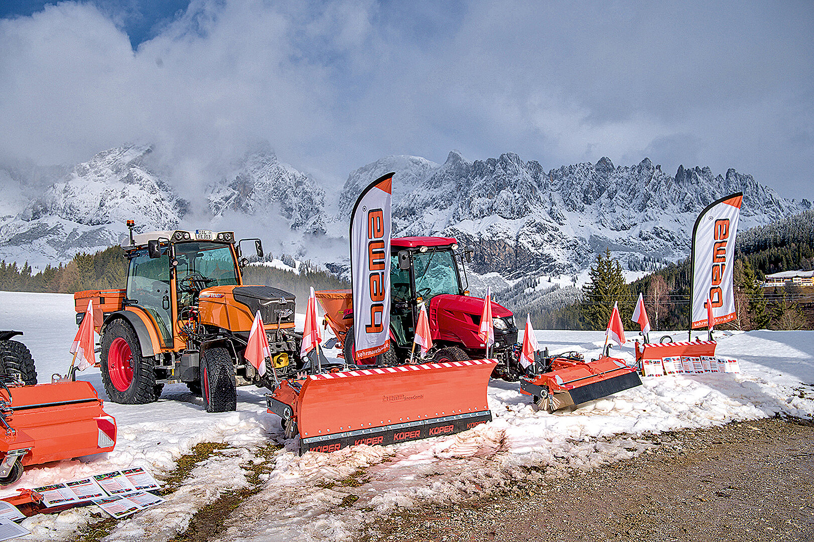 »Winter Action Days«: »Vorne räumen, hinten streuen« 