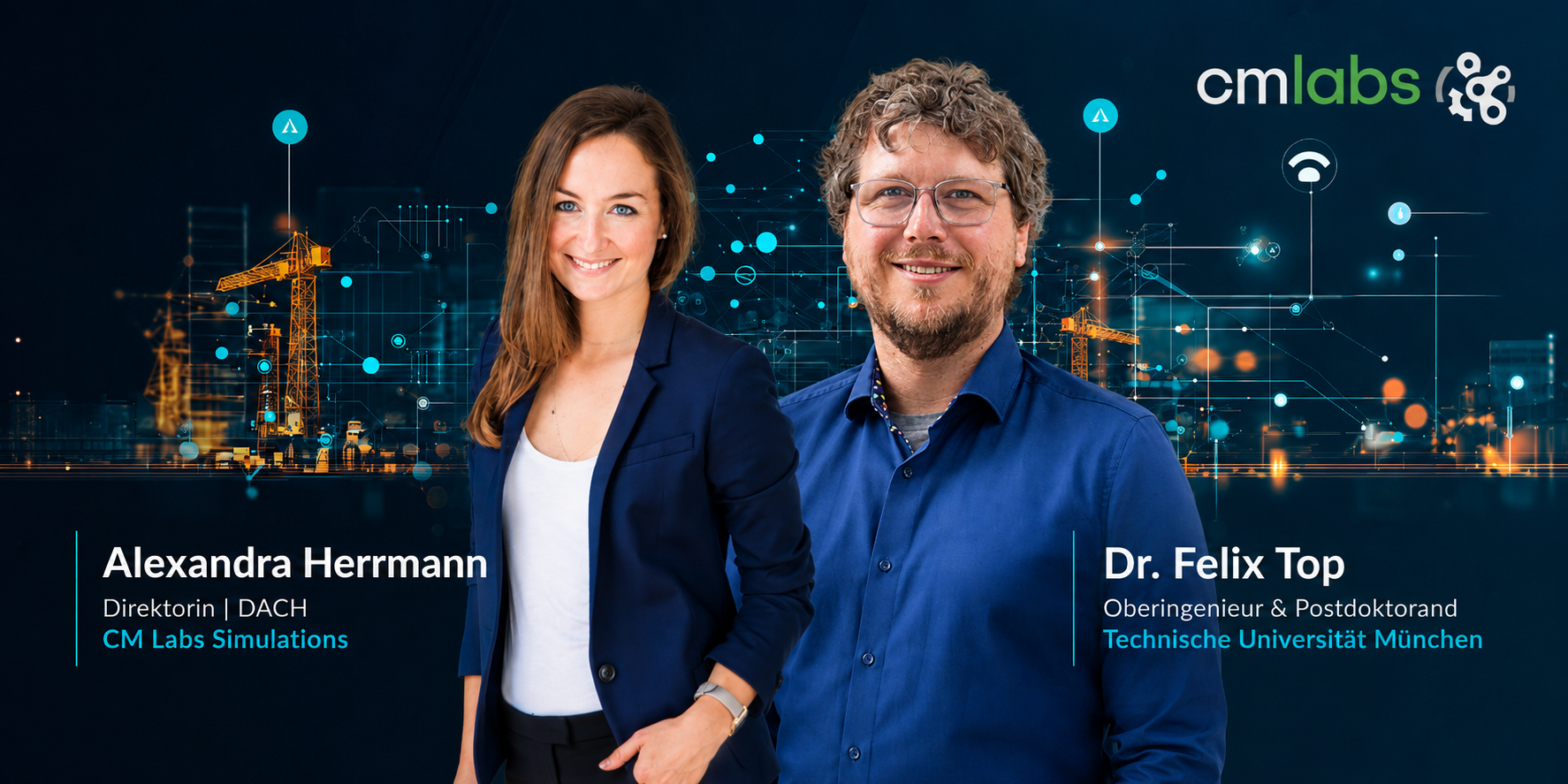 Alexandra Herrmann und Dr. Felix Top