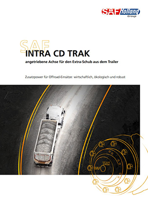 SAF INTRA CD TRAK – angetriebene Achse von SAF-HOLLAND für den Extra-Schub aus dem Trailer