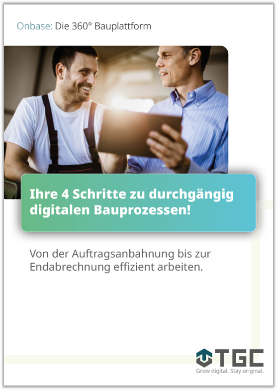 Produktivität steigern: 4 Schritte zu durchgängig digitalen Bauprozessen