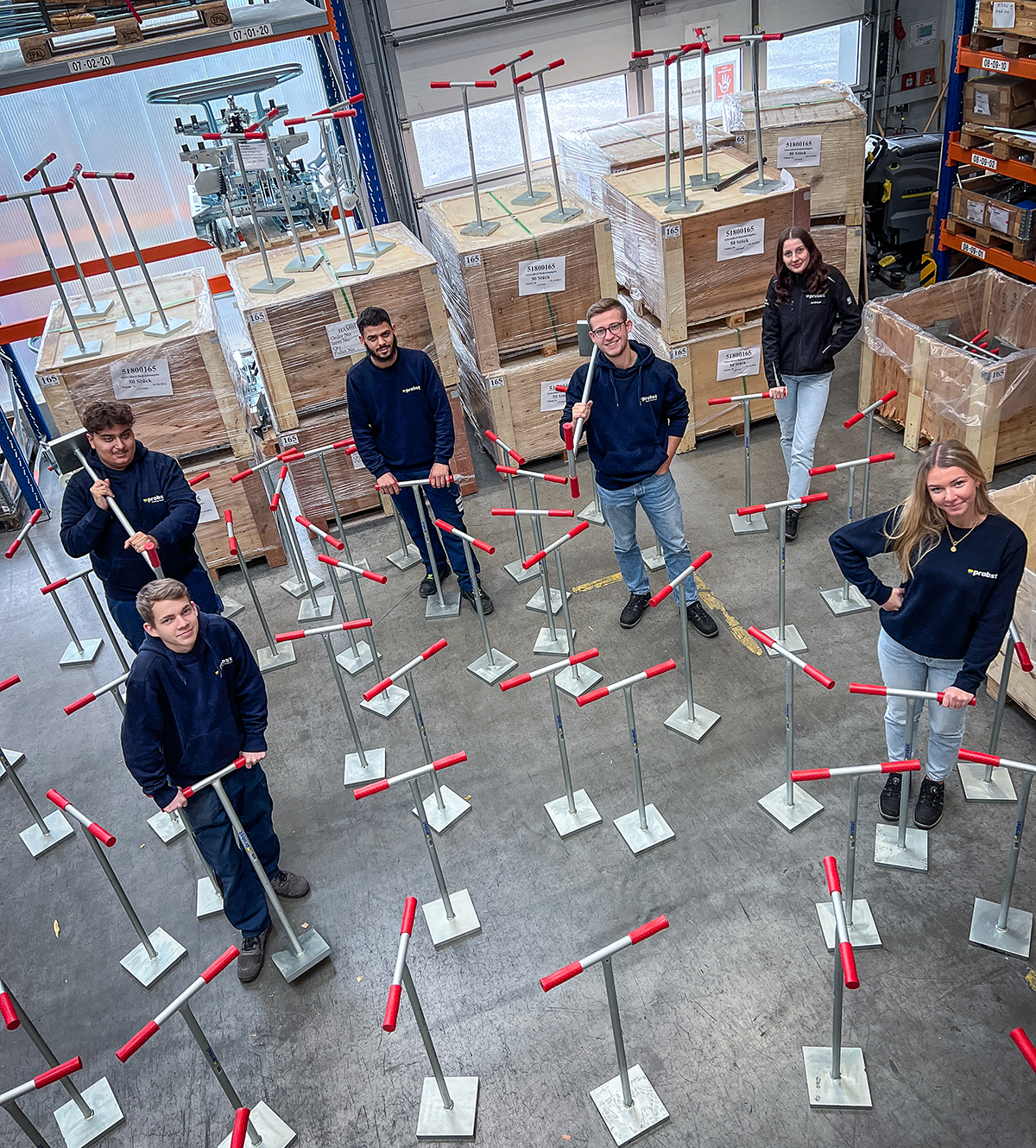 Probst Auszubildende entwickeln eigenes Produkt